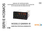 Ditel GAMMA-M KOSMOS Serie Manual De Instrucciones