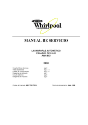 Whirlpool AWH 653 Manual De Servicio