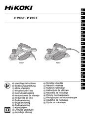 HIKOKI P 20SF Instrucciones De Manejo