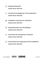 Loewe 70830 080 Instrucciones De Montaje