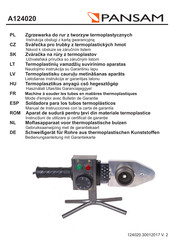 PANSAM A124020 Manual De Instrucciones