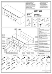 BUT KENT 150 Instrucciones De Montaje