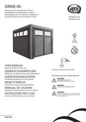 Axi DRIVE-IN Manual De Usuario