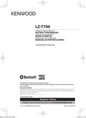 Kenwood LZ-T700 Manual De Instrucciones