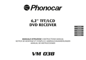 Phonocar VM 038 Manual De Instrucciones