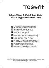 TogFit Delux Wood & Metal Instrucciones De Manejo