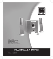 Speedlink FULL METALL 2.1 SYSTEM SL-8236 Manual De Instrucciones