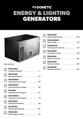 Dometic TEC 40D EV Instrucciones De Montaje