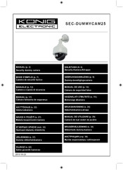 König SEC-DUMMYCAM25 Manual De Uso