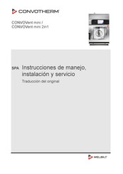 Welbilt Convotherm CONVOVent mini 2in1 Instrucciones De Manejo, Instalación Y Servicio