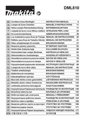 Makita DML810 Manual De Instrucciones