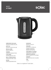 SOLAC KT5857 Instrucciones De Uso