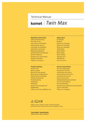 Komet Twin Max Instrucciones De Uso