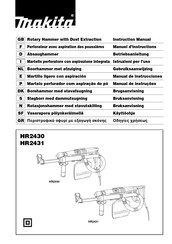 Makita HR2430 Manual De Instrucciones