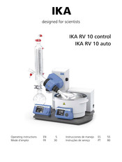 IKA RV 10 auto Instrucciones De Manejo