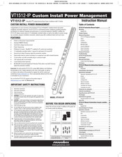 Panamax VT1512-IP Manual De Instrucciones