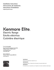 Sears Kenmore Elite 66495223710 Instrucciones De Instalación