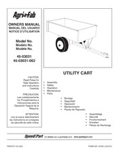 Agri-Fab 45-03031-062 Manual Del Usuario