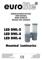 EuroLite LED DWL-6 Manual Del Usuario
