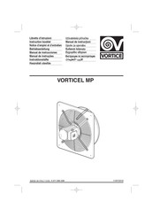 Vortice VORTICEL MP Manual De Instrucciones