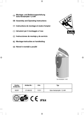 Karibu 56391 Instrucciones De Montaje