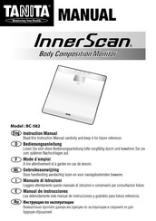 Tanita InnerScan BC-582 Manual De Instrucciones