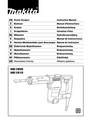 Makita HK1810 Manual De Instrucciones