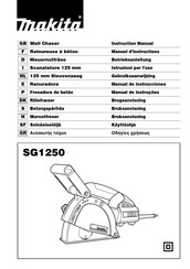 Makita SG1250 Manual De Instrucciones