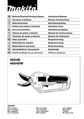 Makita 4604D Manual De Instrucciones