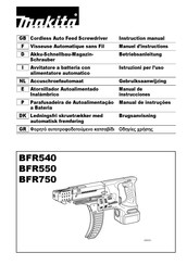 Makita BFR550 Manual De Instrucciones