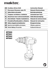 Maktec MT063 Manual De Instrucciones