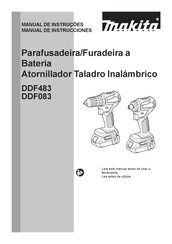 Makita DDF083 Manual De Instrucciones