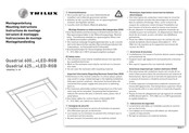 Trilux Quadrial 600 +LED-RGB Serie Instrucciones De Montaje