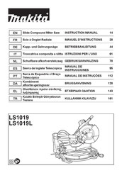 Makita LS1019 Manual De Instrucciones