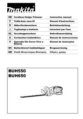 Makita BUH650 Manual De Instrucciones