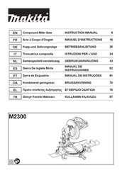 Makita M2300 Manual De Instrucciones