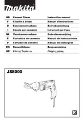 Makita JS8000 Manual De Instrucciones