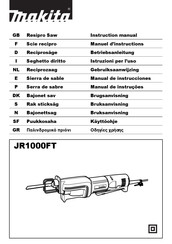 Makita JR1000FT Manual De Instrucciones