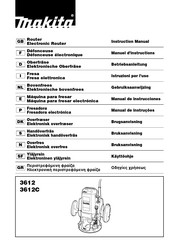 Makita 3612C Manual De Instrucciones