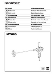 Maktec MT660 Manual De Instrucciones