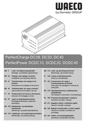Dometic PerfectCharge DC 08 eStore Instrucciones De Montaje Y De Uso