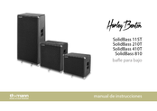 thomann Harley Benton SolidBass 115T Manual De Instrucciones