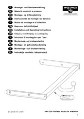 Westfalia 321 327 691 101 Instrucciones De Montaje