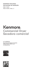 Sears Kenmore 11091942710 Instrucciones De Instalación