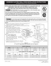 Sears Kenmore Elite 79048023801 Instrucciones De Instalación