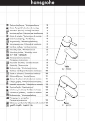Hansgrohe Focus 31130000 Modo De Empleo/Instrucciones De Montaje