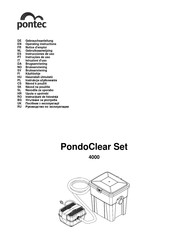 Pontec PondoClear Set 4000 Instrucciones De Uso