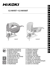 HIKOKI CJ 90VAST2 Instrucciones De Manejo