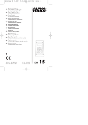 ALPHA-TOOLS 22.701.21 Manual De Instrucciones