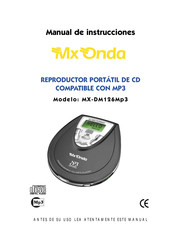 Mx Onda MX-DM126Mp3 Manual De Instrucciones